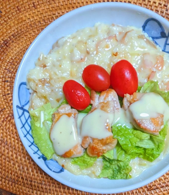 カルボチキンリゾット-レシピのメイン写真