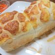 パウンド型deクミン風味☆チーズ食パン