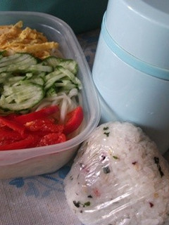 韓国冷麺のお弁当-レシピのメイン写真