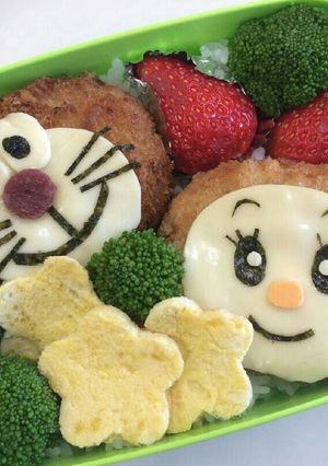ドラえもん&ドラミちゃん☆キャラ弁-レシピのメイン写真
