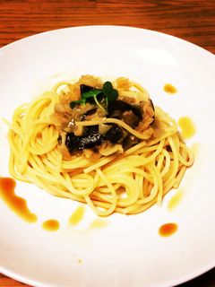キノコと玉ねぎの和風パスタ-レシピのメイン写真