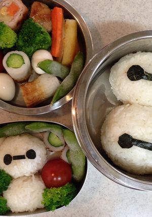 キャラ弁 ベイマックス-レシピのメイン写真
