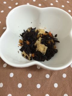 離乳食に☆炊飯器で超簡単ヒジキ煮-レシピのメイン写真