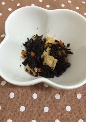 離乳食に☆炊飯器で超簡単ヒジキ煮-レシピのメイン写真