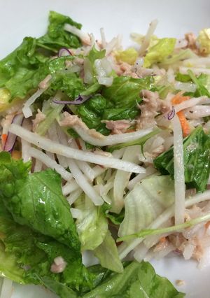 時短♪カット野菜とツナのイタリアンサラダ-レシピのメイン写真