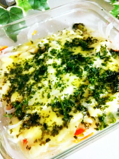 簡単☆玉ねぎと野菜のクリーム風グラタン-レシピのメイン写真