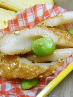 お弁当に♪ちくわと枝豆のマヨごま塩味-レシピのメイン写真