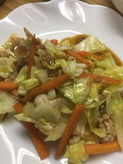 春キャベツと豚バラの炒め物-レシピのメイン写真