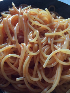 鍋で、パスタ(ケチャップ)-レシピのメイン写真
