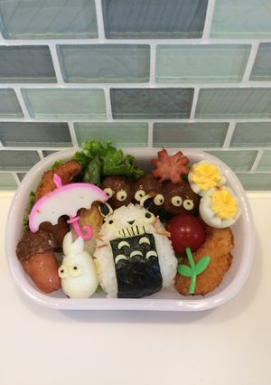 トトロ キャラ弁-レシピのメイン写真