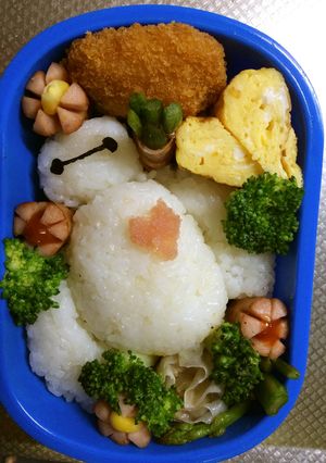 ベイマックス弁当-レシピのメイン写真