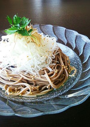 茗荷蕎麦、はじめました。【薬味たっぷり】-レシピのメイン写真