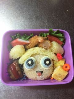 キャラ弁パワーパフガールズ黄色-レシピのメイン写真