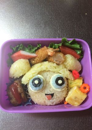 キャラ弁パワーパフガールズ黄色-レシピのメイン写真