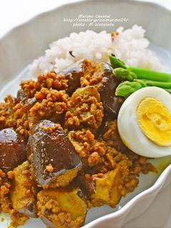 簡単!茄子のドライカレー-レシピのメイン写真