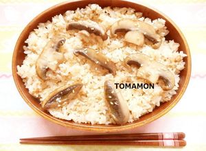 超簡単✿めんつゆ炊き込みごはん＋しいたけ-レシピのメイン写真