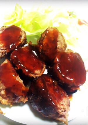 ミンチの牛肉巻き 簡単！-レシピのメイン写真