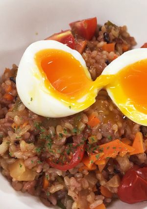 野菜たっぷり！ケチャップでトマトリゾット-レシピのメイン写真