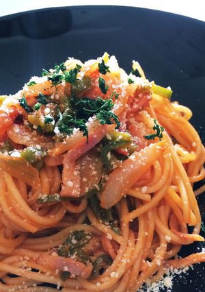 野菜たっぷりナポリタン-レシピのメイン写真