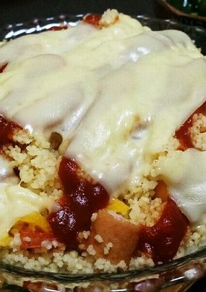 クスクスで簡単に美味しいランチ♪-レシピのメイン写真