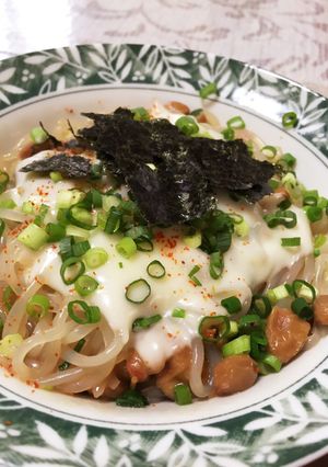 簡単♪チーズしらたき納豆♡-レシピのメイン写真