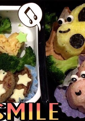 ♡春色♡ワゲーン♡ニコニコ♡キャラ弁♡-レシピのメイン写真