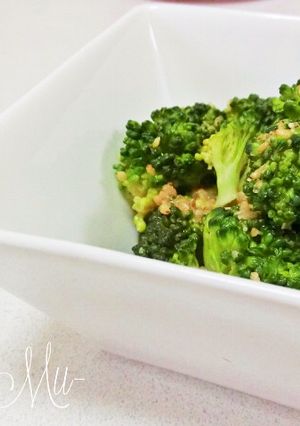 ブロッコリー の ごま ぽん酢-レシピのメイン写真