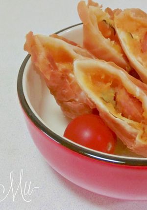 クリチ ウインナー の カボチャ 春巻き-レシピのメイン写真