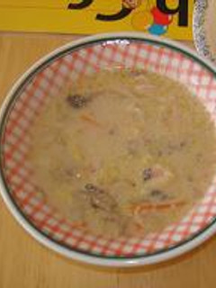 冷蔵庫整理に。豆乳スープ!-レシピのメイン写真