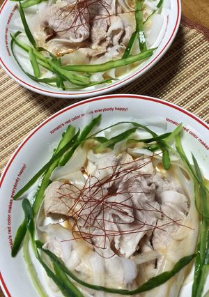 お手軽✿ヘルシー❀豚肉と大根のポンサラダ-レシピのメイン写真