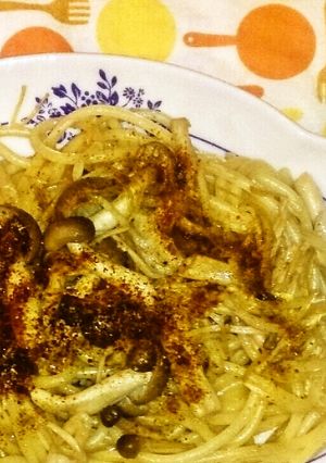 バターと粉しょうゆ香るパスタ！-レシピのメイン写真