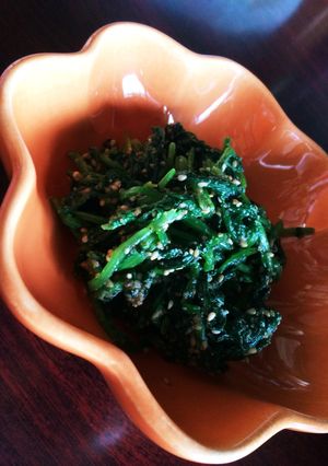 ほうれん草の胡麻和え-レシピのメイン写真