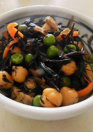 お豆とひじきの煮物-レシピのメイン写真