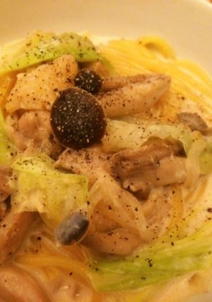 簡単絶品！鍋1つでクリームスープパスタ♪-レシピのメイン写真