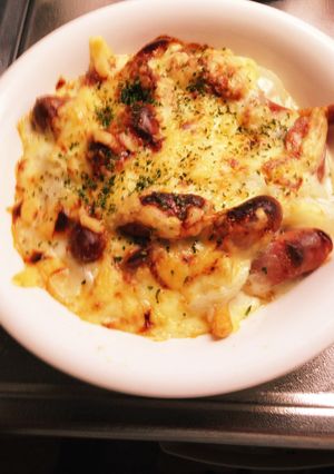 フライドポテトをアレンジ。ポテトグラタン-レシピのメイン写真