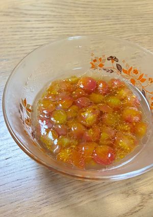 ミニトマトのはちみつマリネ-レシピのメイン写真
