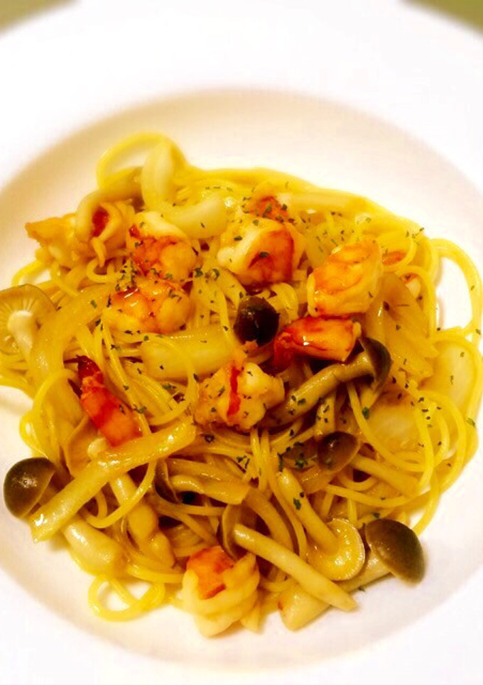 ＊絶品・簡単♡エビとしめじの和風パスタ＊-レシピのメイン写真