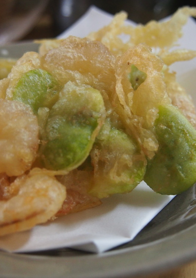 そら豆とエビのかき揚げ-レシピのメイン写真