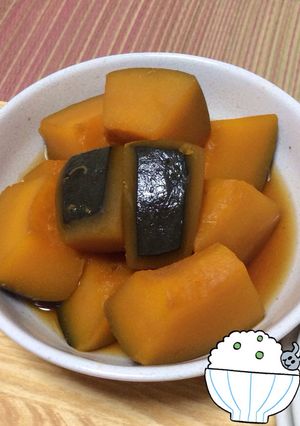 カボチャの煮物-レシピのメイン写真