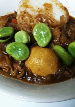 ポークカレーin そらまめ-レシピのメイン写真
