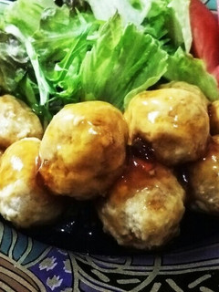ヘルシー!! ふわふわ中華肉だんご♡-レシピのメイン写真