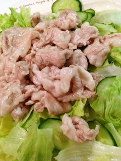 簡単!ツルッと冷しゃぶ♪-レシピのメイン写真