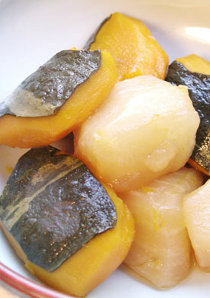 大根とかぼちゃの煮物-レシピのメイン写真