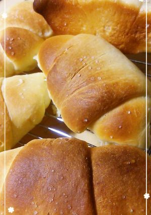 ココナッツオイルとバターの塩パン-レシピのメイン写真