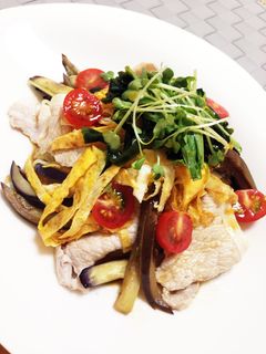 冷しゃぶ冷やし中華-レシピのメイン写真
