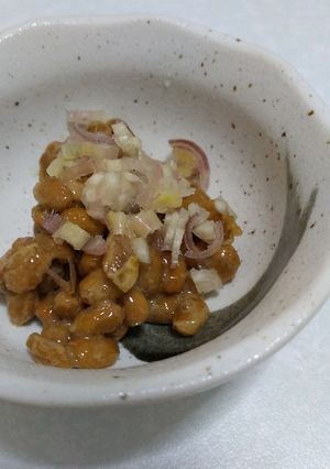 茗荷納豆-レシピのメイン写真