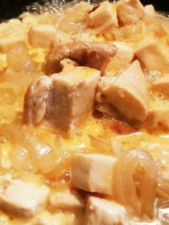 鶏肉、豆腐の卵とじ-レシピのメイン写真
