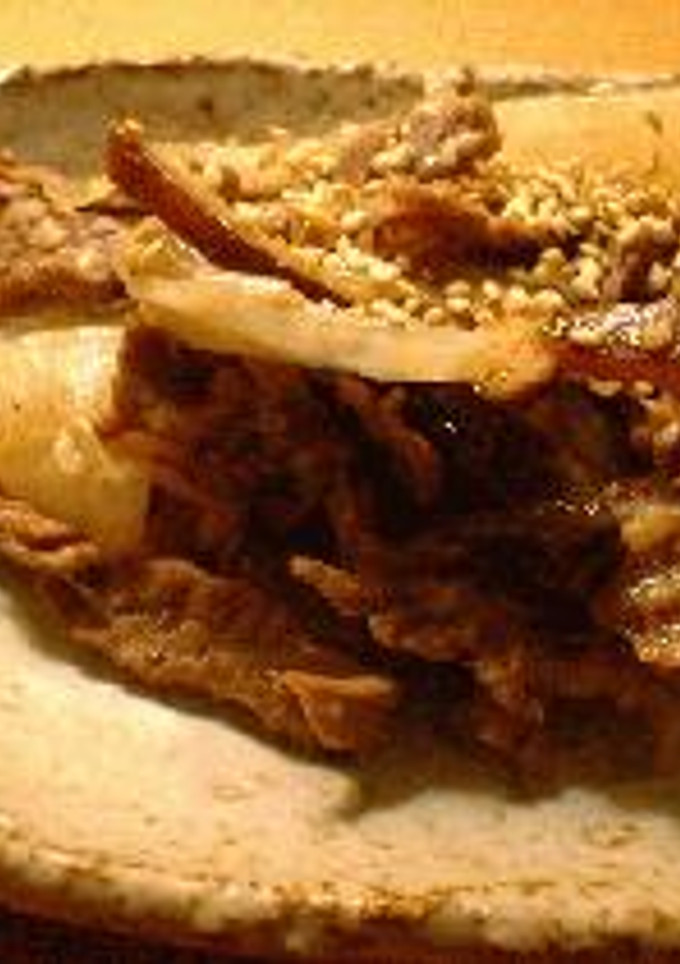 牛肉と梨の炒め煮・韓国風-レシピのメイン写真