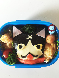 妖怪ウォッチ フユニャンのキャラ弁-レシピのメイン写真