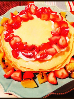 簡単ミルクレープ-レシピのメイン写真